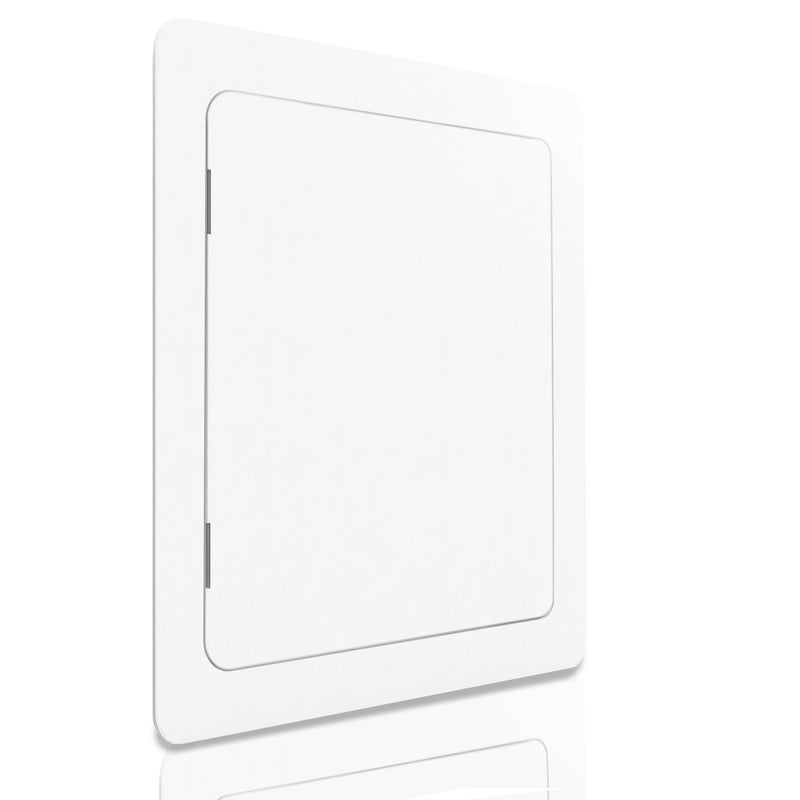 Morvat Access Panel 6x9 Inch for Drywall & Ceiling with Door, Heavy-Duty Durable ABS Plastic & Easy Install Access Box, Wall Hole Cover Plate for Plumbing & Electrical Cables & Wiring, White - Image 1
